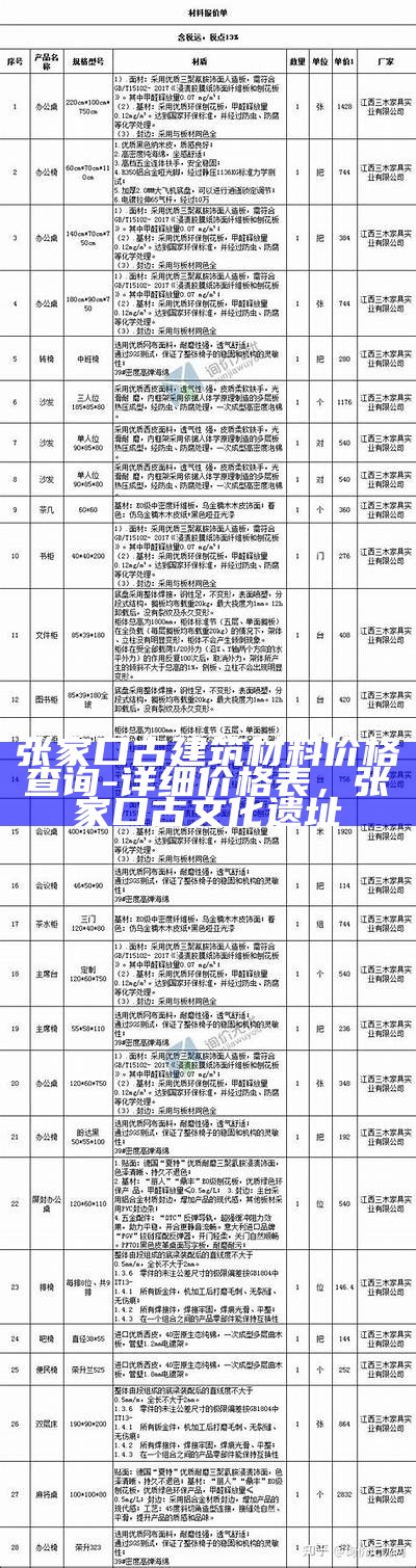 浙江现代建筑材料价格目录表，浙江建筑材料厂